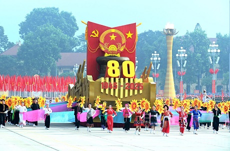 Báo cáo nhanh kết quả các hoạt động chào mừng 80 năm Cách mạng Tháng Tám và Quốc khánh 2/9.